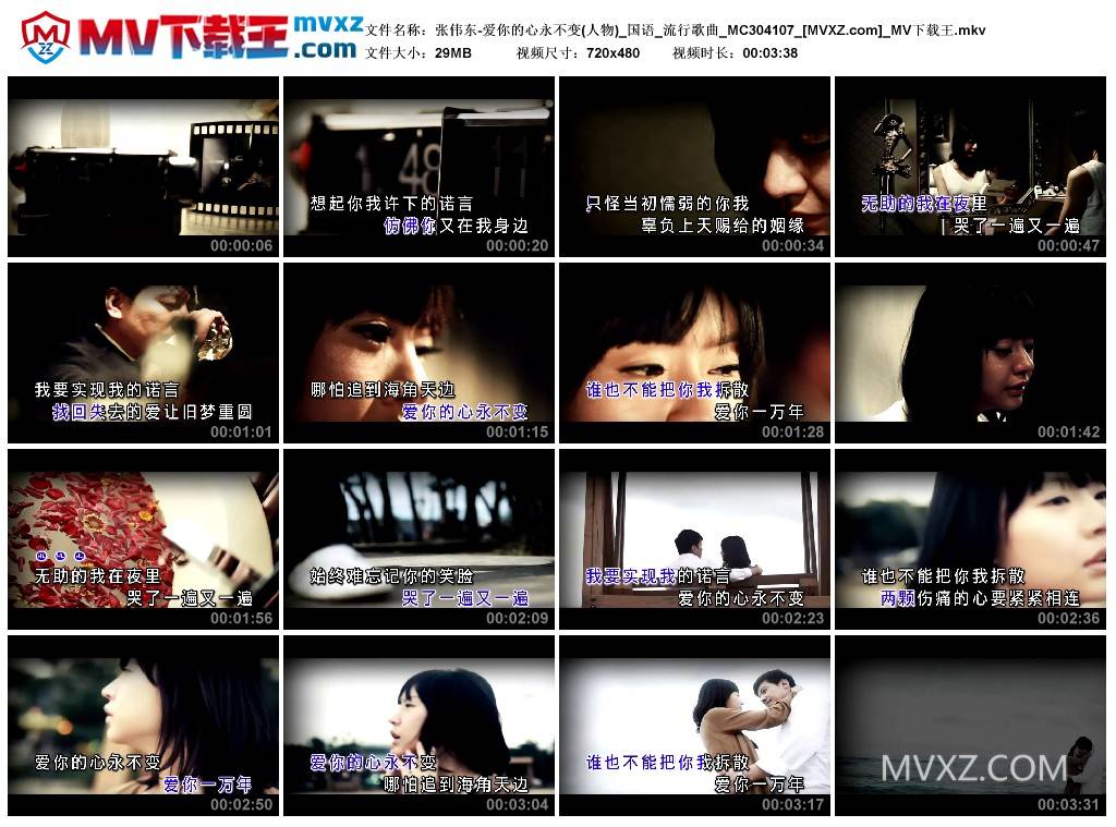 张伟东-爱你的心永不变(人物)_国语_流行歌曲_MC304107